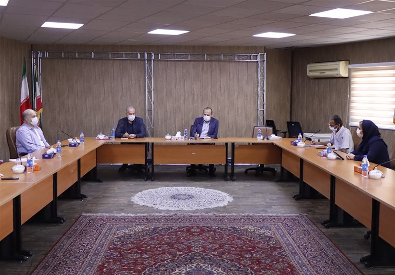 نشست اعضای کمیته مسابقات و داوران بسکتبال با طباطبایی