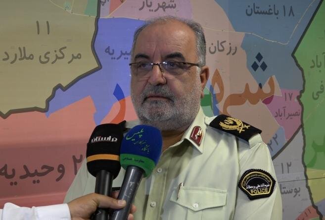 دستگیری سارقان خودرو با۶۰ فقره سرقت در “ملارد”