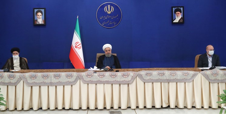 بررسی پیشنهاد دولت برای مقابله با تحریم نفتی در جلسه سران قوا