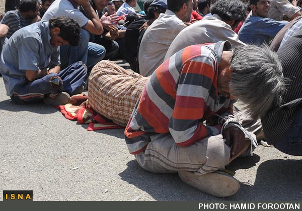 دستگیری و جمع‌آوری بیش از ۲۶۰۰ موادفروش و معتادمتجاهر در پایتخت