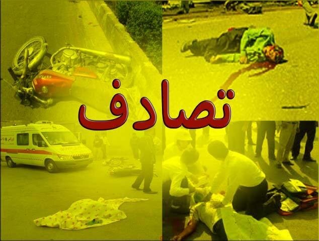 ۱۲ مصدوم در پی برخورد پراید با پژو ۲۰۶ در محور یاسوج_شیراز