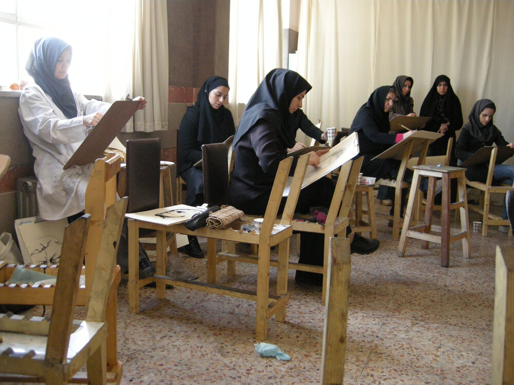 دانشجویان کارشناسی دانشگاه هنر، مهارت محوری را تجربه می کنند