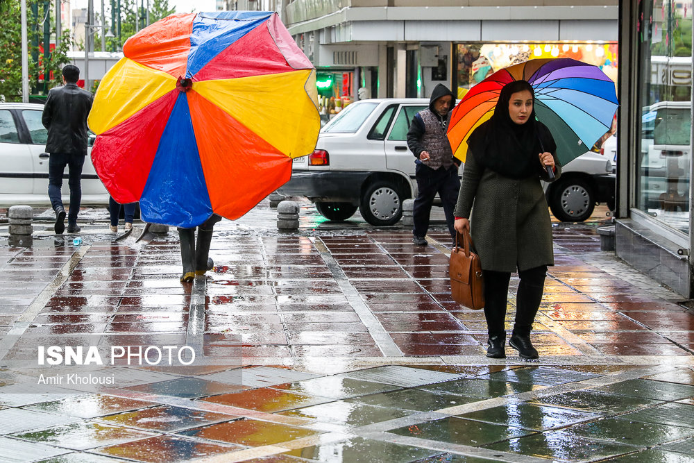 رگبار باران و رعدوبرق در ۱۸ استان کشور/ افزایش دمای برخی مناطق از امروز