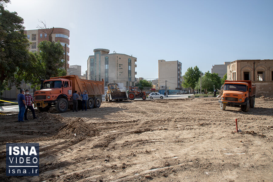 ویدئو / تخریب خانه تاریخی «حاج‌باشی» اراک