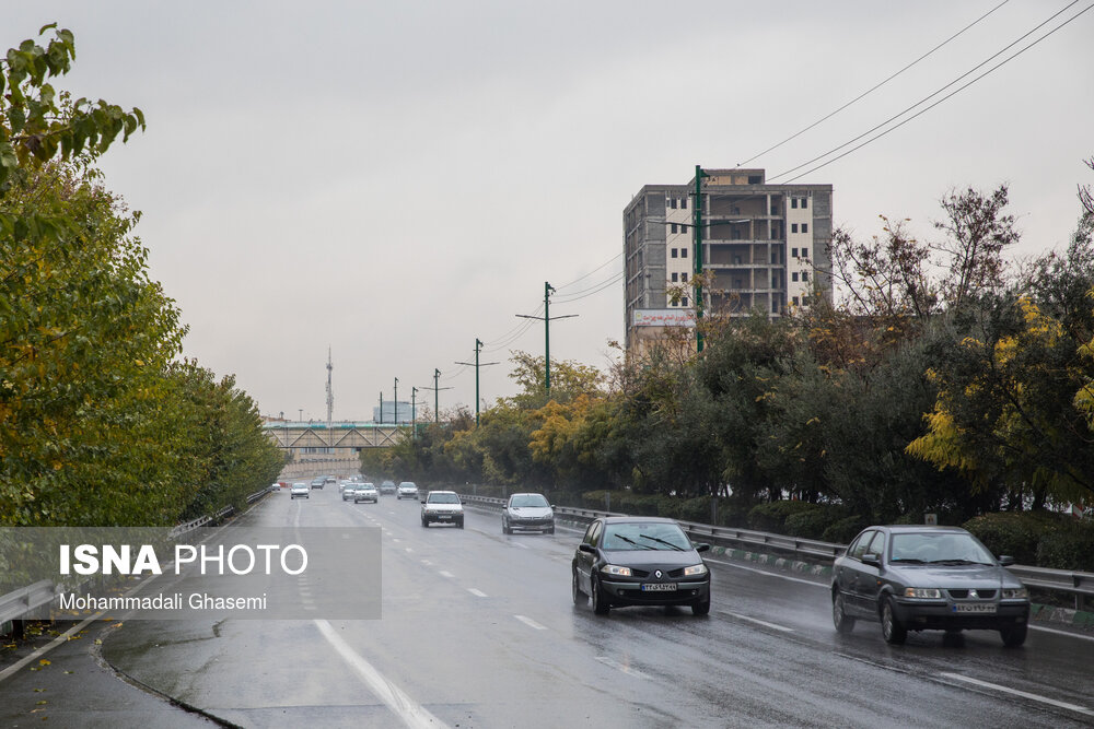 بارش پراکنده باران در برخی مناطق کشور