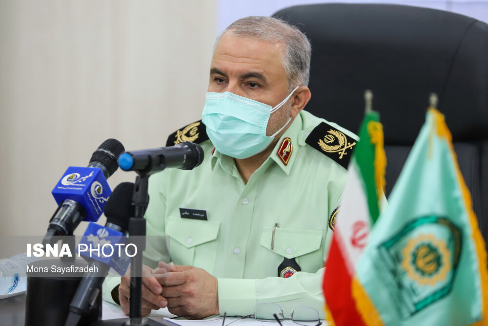 نیروی انتظامی با قاطعیت با مخلان نظم و امنیت برخورد می‌کند