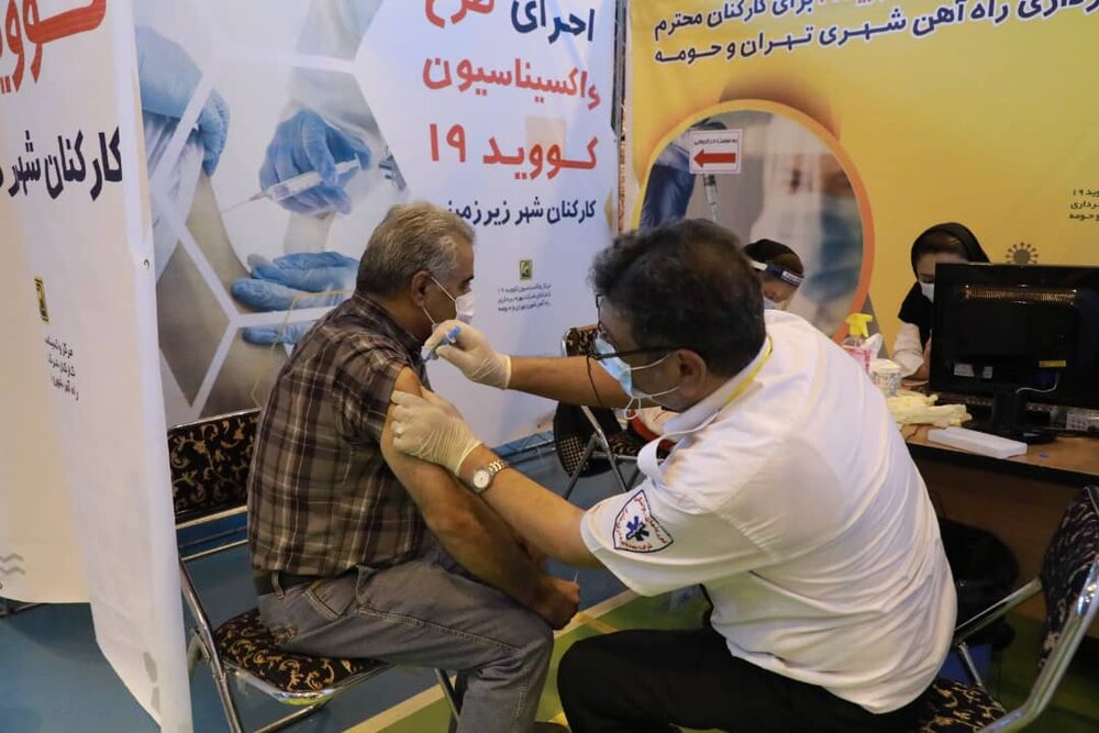 پیش بینی صد هزار دُز واکسن‌ برای حمل و نقلی های پایتخت