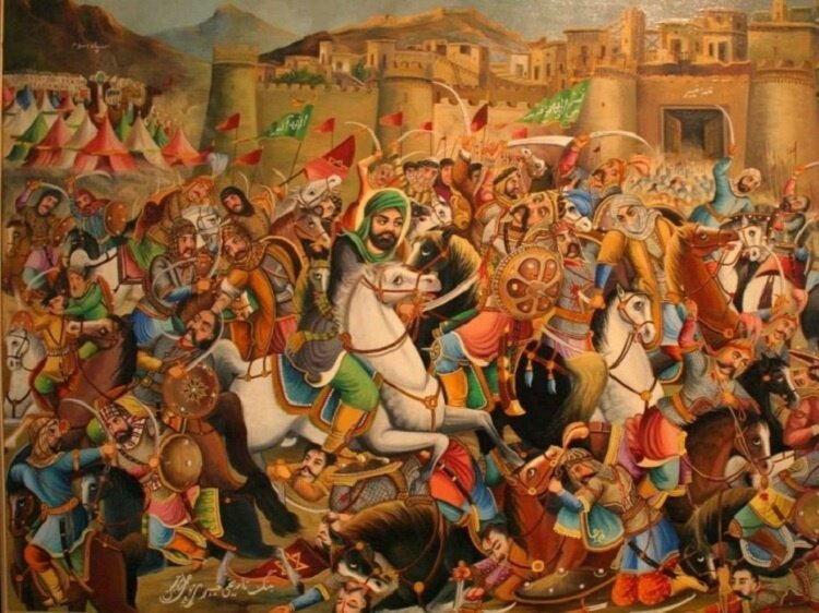 توریست ها بیشتر از خودمان مشتری نقاشی قهوه خانه ای هستند!