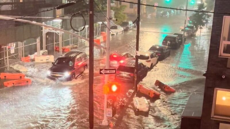 طوفان آیدا منجر به مرگ ده‌ها نفر در شمال شرق آمریکا شد