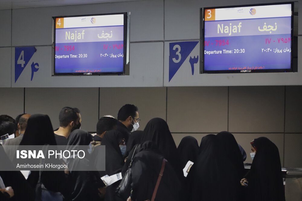 اعزام زائران اربعین حسینی از فرودگاه بندرعباس