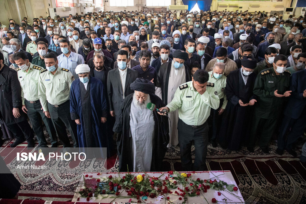 تشییع و خاکسپاری شهید مدافع امنیت “هادی کنعانی” در اهواز