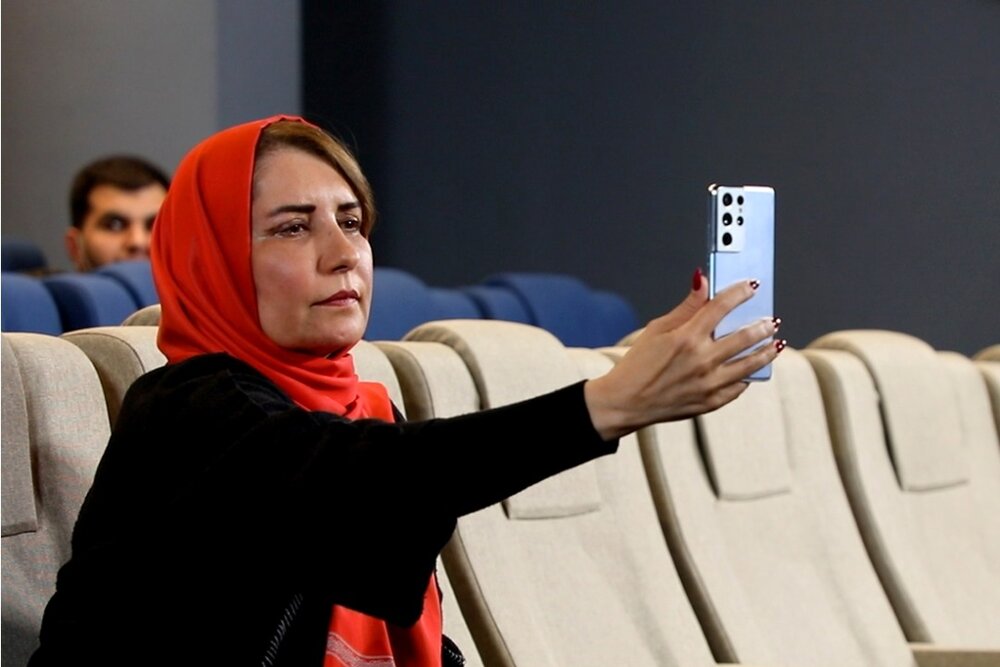 فریبا کوثری مقابل دوربین «کن-پامنار» رفت