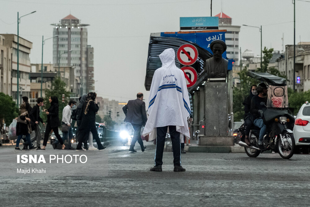هشدارهای پلیس برای رانندگی در معابر پایتخت در برف و باران