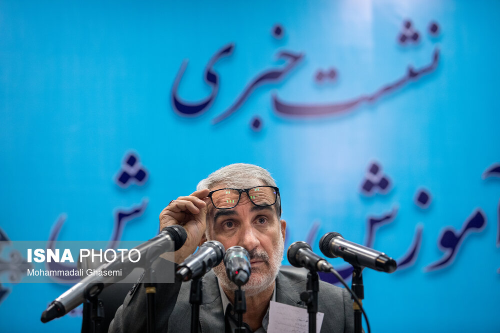 نشست خبری وزیر آموزش و پرورش