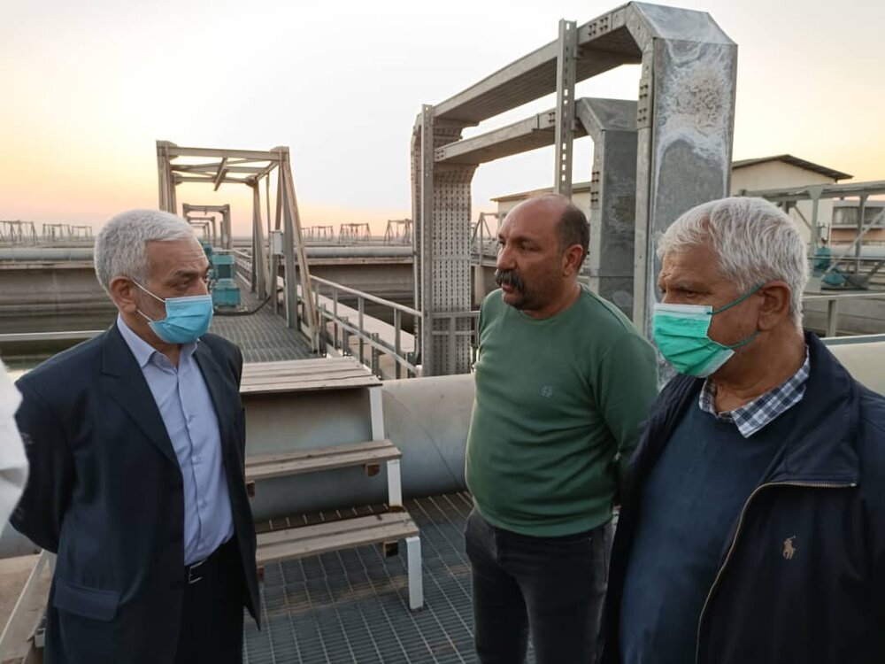 وارد مدار شدن تصفیه‌خانه فاضلاب شرق اهواز تا پایان سال