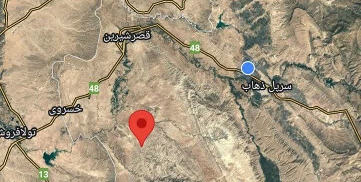 دو زمین لرزه متوالی ۴.۷ و ۳.۳ ریشتری در قصرشیرین ا  مصدومیت سه نفر هنگام فرار از زلزله