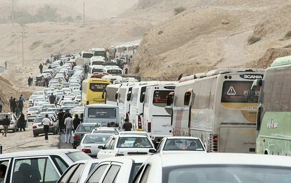 ترافیک سنگین در جاده‌های شمالی کشور