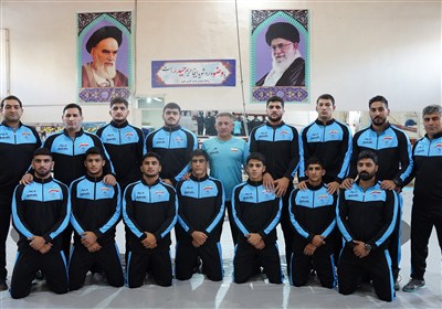 قهرمانی تیم کشتی آزاد جوانان در رقابت‌های آسیایی قرقیزستان