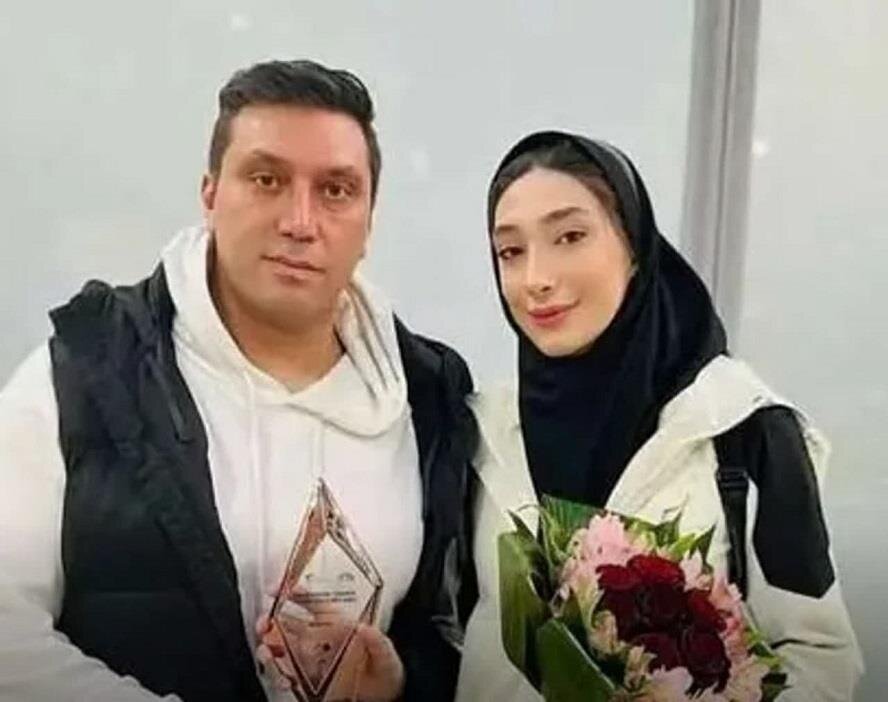 عکس‌العمل مجری تلویزیون به سیلی پدر مبینا نعمت‌زاده + فیلم