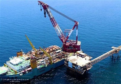 ثبت رکورد جدید در تولید گاز از پارس جنوبی