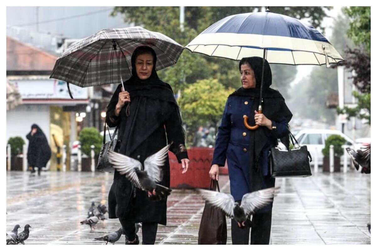 بارندگی در ۱۰ استان کشور؛ وضعیت آب و هوای استان‌های شمالی طی دو روز آینده