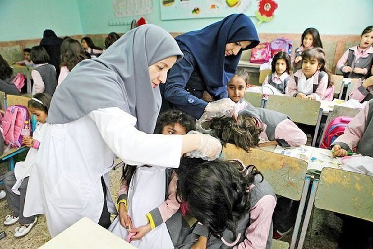 جولان شپش در مدارس تهران | ابتلای ۳۵۵ هزار و ۵۳۷ نفر در کشور